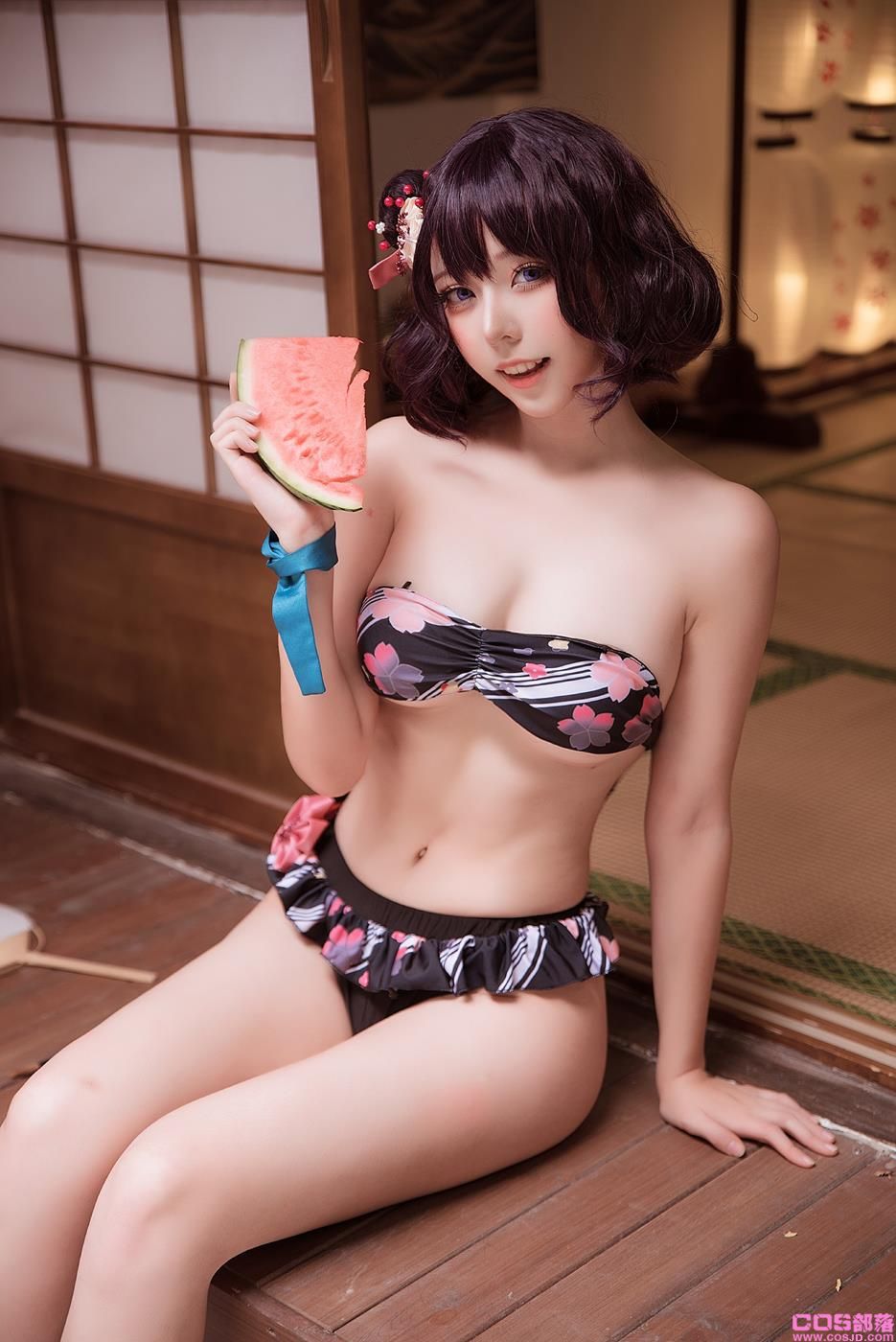 菌烨tako – 葛饰北斋 水着[9P/65MB](图2)