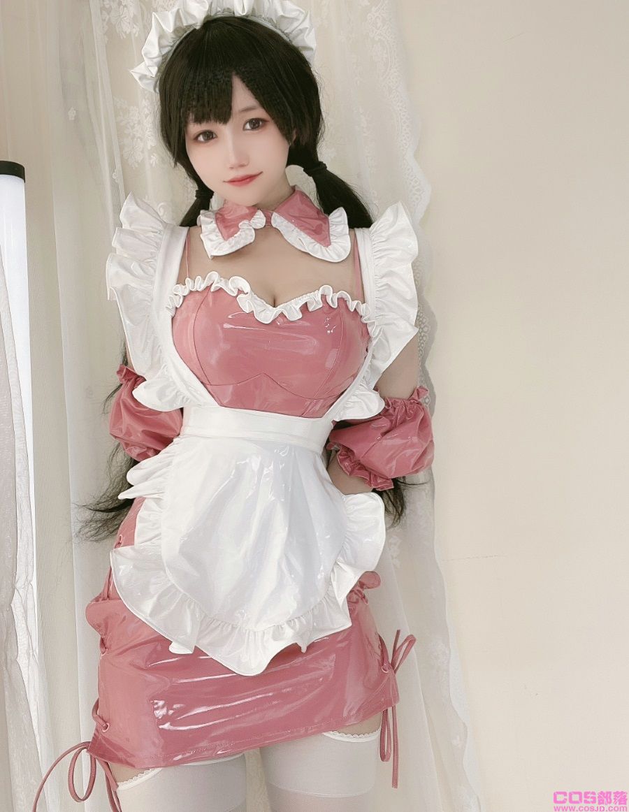 小仓千代w – 白丝袜 粉色漆皮钕仆 [29P/75MB](图3)