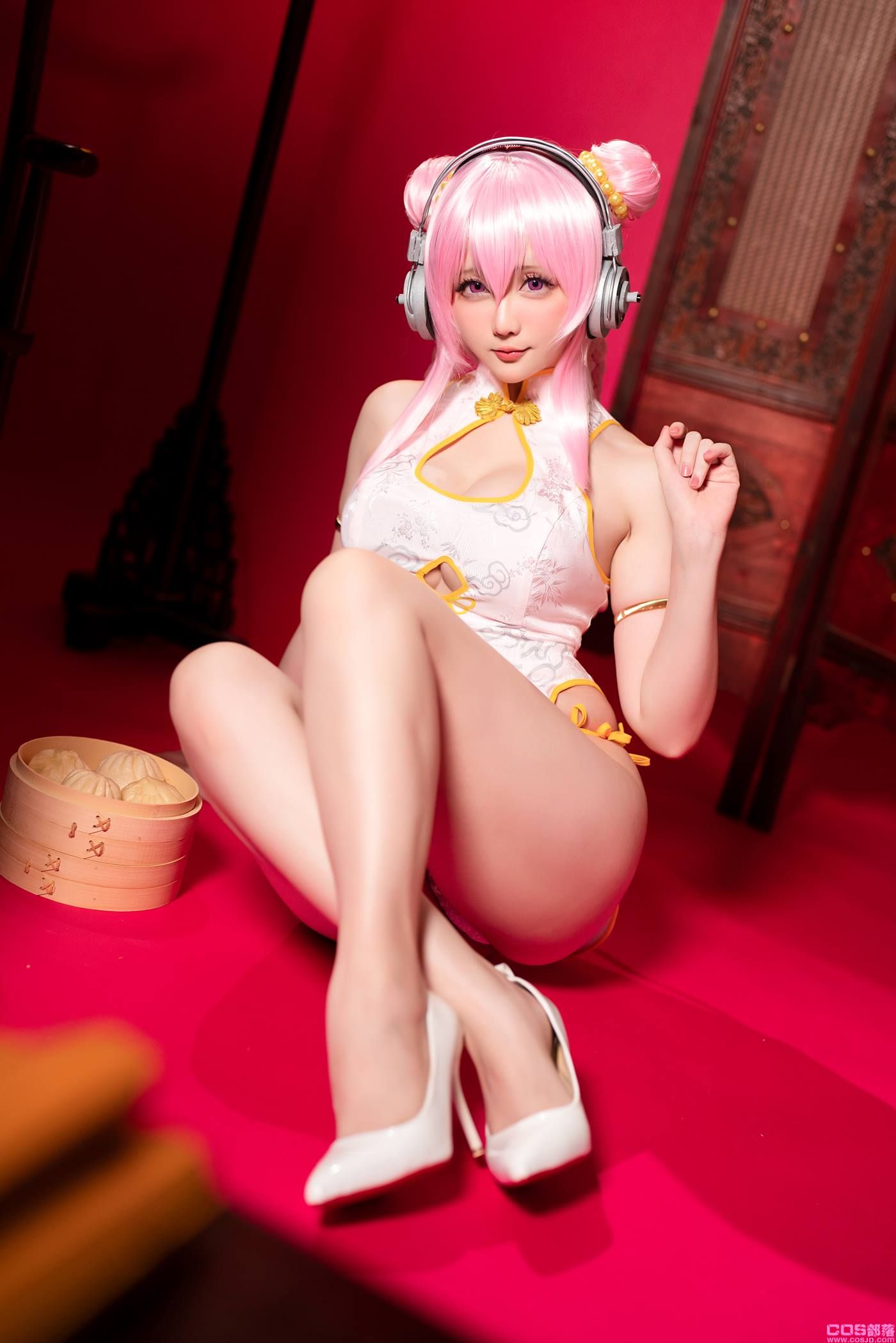 Coser小解解星之迟迟 索尼子旗袍 [41P/1V/359MB](图2)