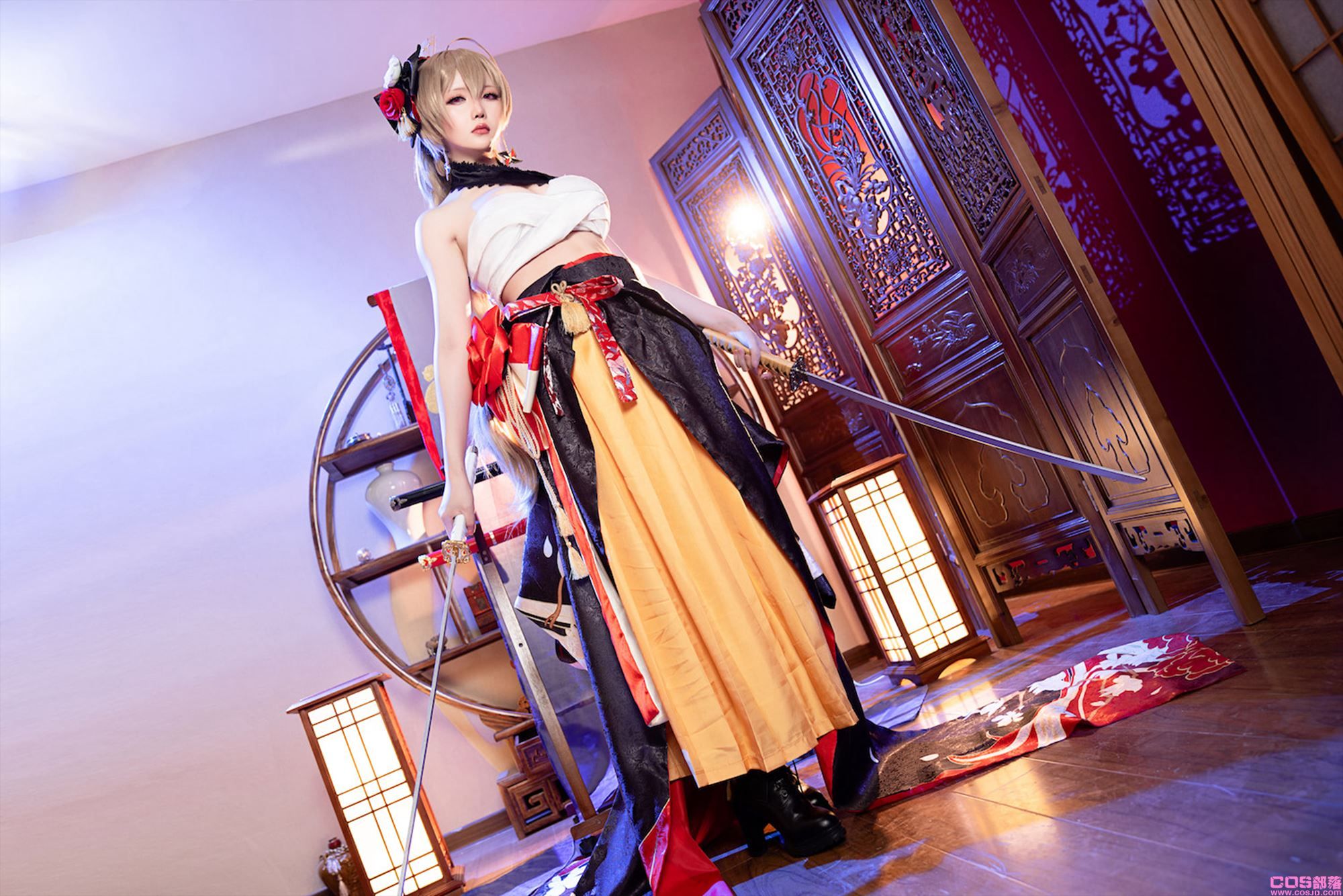 网紅Coser@星之迟迟@ 碧蓝航线让巴尔 [48P/429MB](图4)