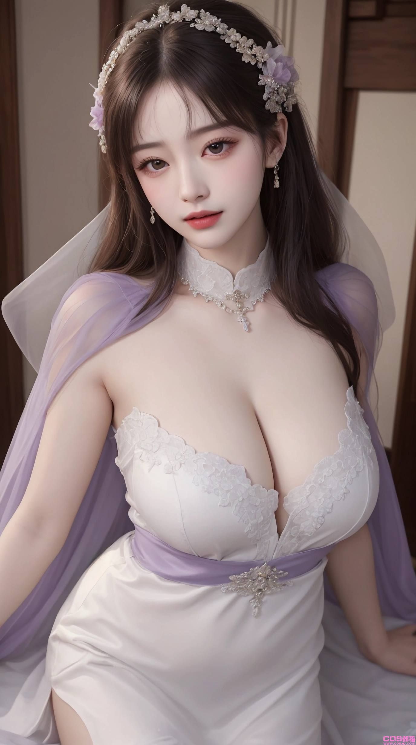 AI绘画 075 海边只能偷瞄的泳装，在这里放心看吧 [22P/103MB](图3)