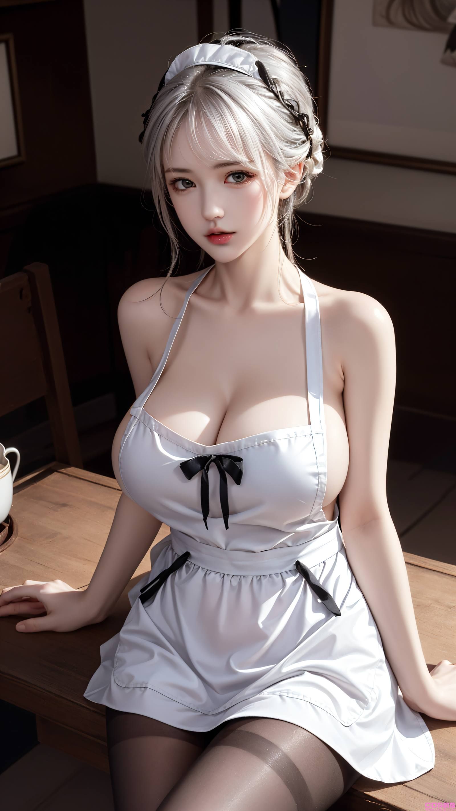 AI绘画 092 厨娘黑丝 [37P/288MB](图5)