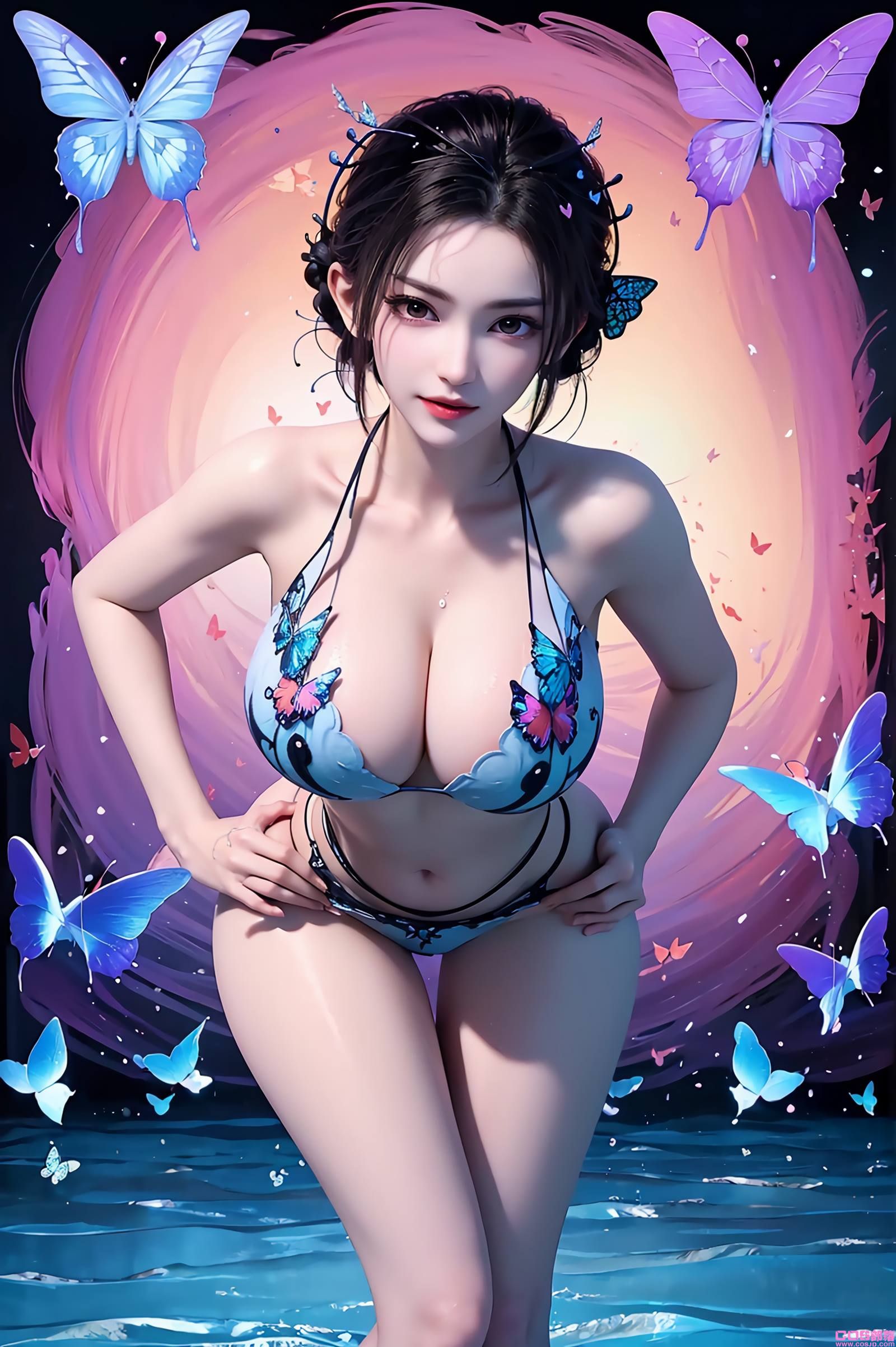 AI绘画 095 少年歌行-李寒衣唯美蝴蝶[52P51.6MB](图6)