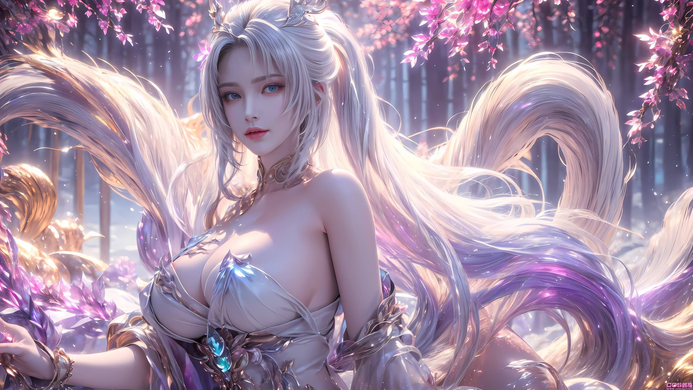 AI绘画 102完美世界-天狐仙子[128P/165MB](图2)